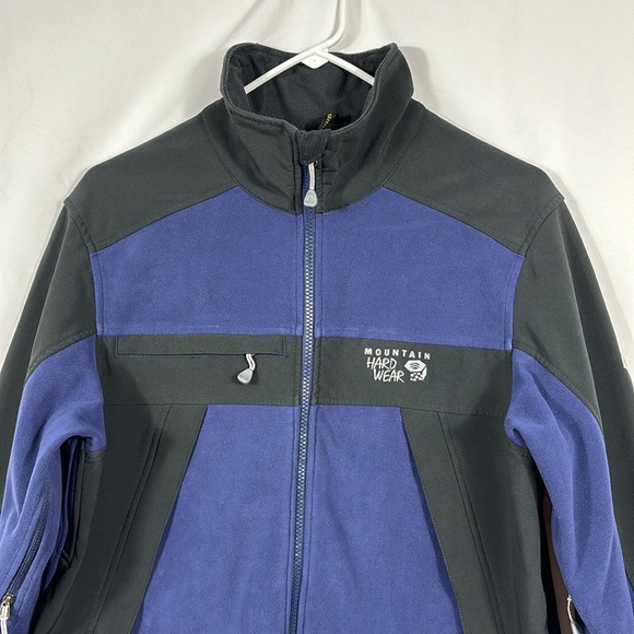Mountain Hardwear Airshield Elite Blue & Black Jacket | Size Medium - Picture 3 of 11